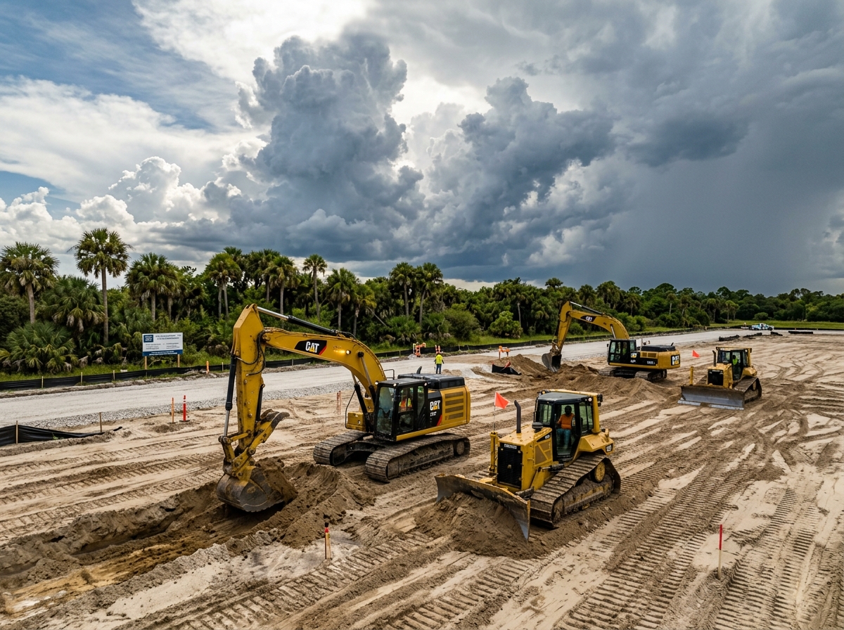 Commercial Sitework and Excavation in Florida